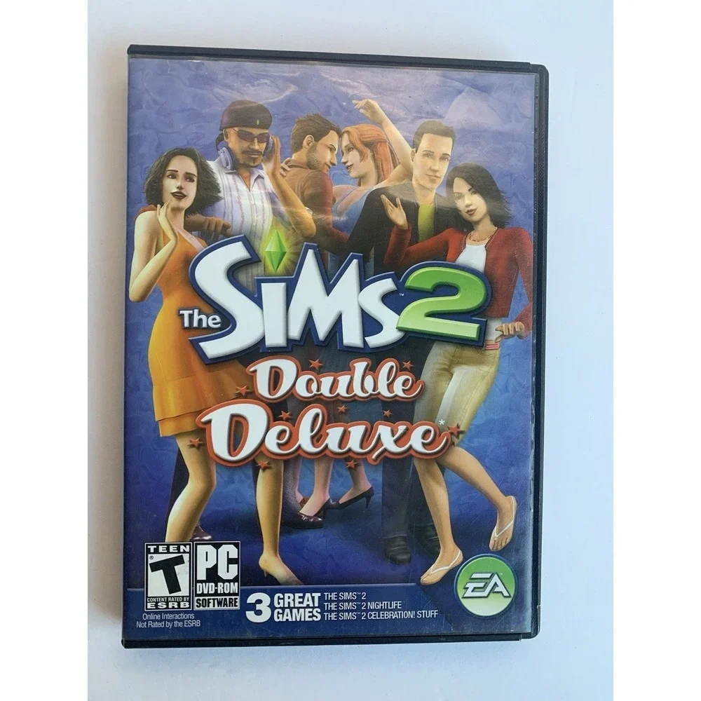 The Sims 2 Double Deluxe Seasons and The‎ Sims Medieval Limited Edition PC Game